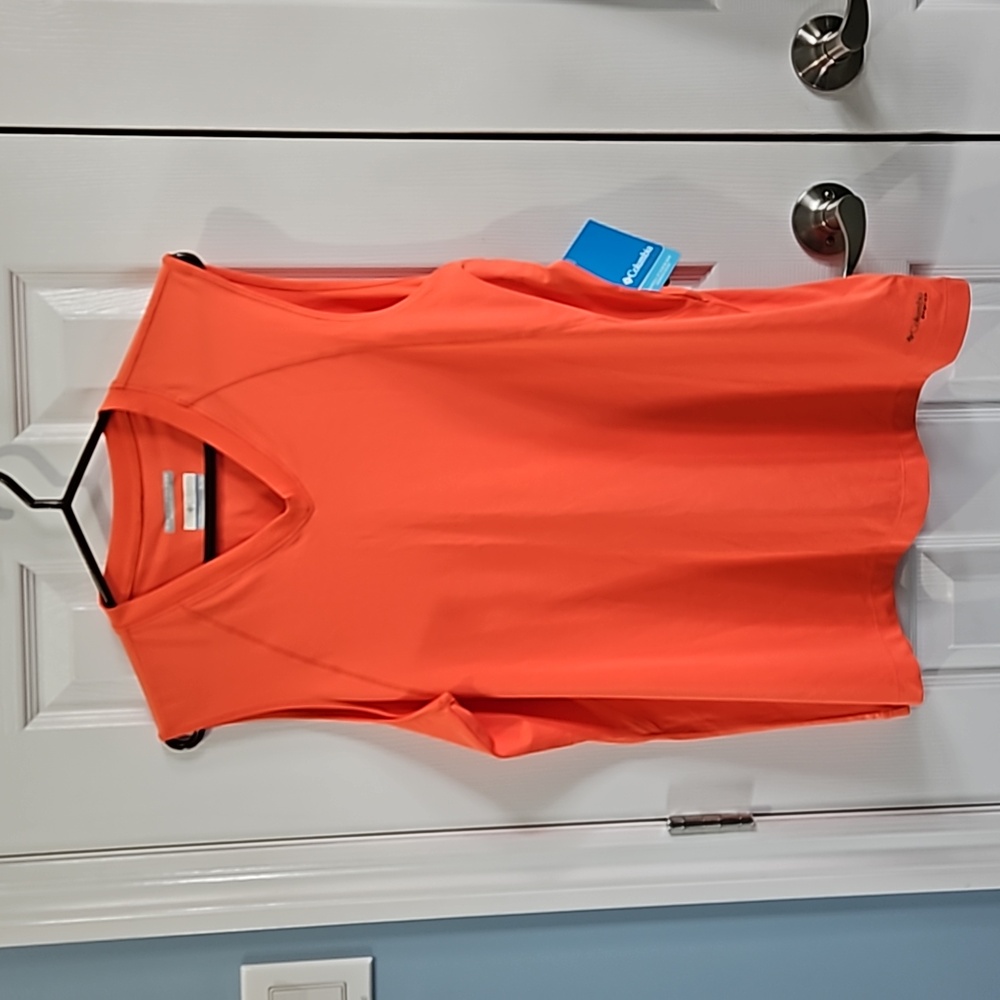 Columbia sleeveless top size xl color orange